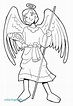 Angel Gabriel Coloring Page at GetColorings.com | Free printable ...