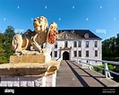 Dornum, Germany, 09/30/2015: The historic Norderburg castle in Dornum ...