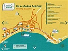 Islas Marías - Mapa digital