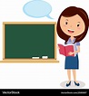 Cartoon teacher Royalty Free Vector Image - VectorStock