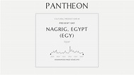 Nagrig, Egypt | Pantheon
