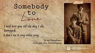 Somebody To Love | Frases bonitas de libros, Taekook, Impresion de posters