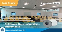 【Case Study】 California State University, Sacramento | Lumens