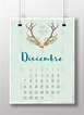 Calendario de diciembre imprimible | Mi ventana favorita