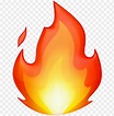 whatsapp emoji de fuego PNG image with transparent background | TOPpng