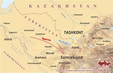 Samarkand (Samarqand) – Map Walk