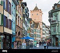 Medieval Old Town, Rheinfelden, Switzerland, Europe Stock Photo ...