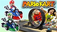 Nintendo Super Mario bros Kart 8 Track Set S - Scalextric Mario & Luigi ...