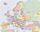 Europakarte Din A4 Zum Ausdrucken Kostenlos : Europakarte Landkarte ...