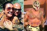 WWE legend Rey Mysterio shares rare unmasked family photo with wife on ...