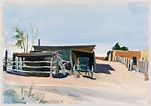 Edward Hopper | (Adobes and Shed, New Mexico) | Whitney Museum of ...