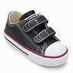 Tênis Infantil Couro Converse Chuck Taylor All Star 2V - Preto e ...