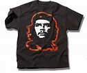 Amazon.com: Che Guevara Store Men's Black T-shirt Glowing Red Classic ...