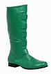 Adult Green Superhero Boots