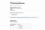 How to Write Meeting Minutes (With Templates!) | ClickUp
