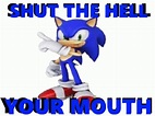 Sonic Shut Your Mouth GIF - Sonic Shut Your Mouth Shut Up - Discover ...