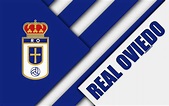 Download imagens O Real Oviedo FC, 4k, design de material, Clube de ...