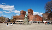 Oslo Rådhus (City Hall), Oslo - Norway | City hall, Norway, New york ...
