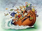 Sementinha Missionária: Desenhos da arca de Noé