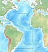 Atlantic Ocean maps and geography and physical features