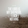 Psalms 23:1 The LORD is my shepherd; I have all that I need. | New ...