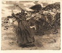 Losbruch aus: Bauernkrieg by Käthe Kollwitz | Art.Salon