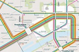 Frankfurt Rail Map - City train route map, your offline travel guide