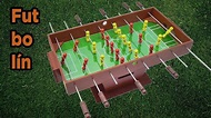Cómo Hacer Una Mesa de Futbolín (muy fácil de hacer) | Juegos caseros ...