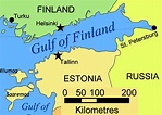Gulf Of Finland Map | Map Of Zip Codes