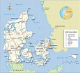 Cartina Della Danimarca Cartina Geografica Mondo Images