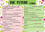 Future forms : English ESL worksheets pdf & doc