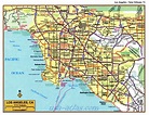 Printable Map Of Los Angeles - Free Printable Maps