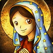 Arriba 99+ Foto Imagen De La Virgen De Guadalupe En Caricatura Mirada Tensa