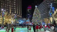 Campus Martius tree officially lit for the holiday season