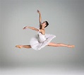 Ballerina Performing Grand Jeté by Nisian Hughes