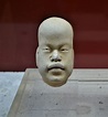 Head fragment from a Olmec baby face figurine from Veracruz, Mexico ...