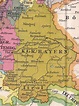 Königreich Bayern, 1812Bundesstaaten, Städte und Kolonien des Deutschen ...