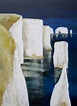 John Britton, Old Harry Rocks. | Abstract landscape, Landscape art ...