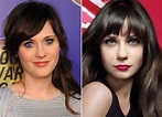 Zooey Deschanel before and after plastic surgery 02 – Celebrity plastic ...