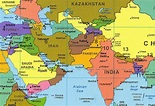 Map Middle East India – Get Map Update