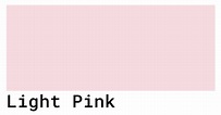 Light Pink Color Codes - The Hex, RGB and CMYK Values That You Need