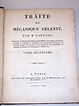Traite de Mecanique Celeste Four volumes of Five, mixed editions ...