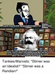Silly Marx! spooks are for nerds! : fullegoism