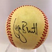 Rare 1970's George Brett Early Career Signed Autographed Baseball JSA COA