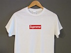 Red Supreme Box Logo T-Shirt Kanye West Kim by SavageShirtsCo