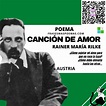 "Canción de amor" de Rainer María Rilke (Poema) - Frases más poemas