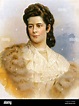 Kaiserin Elisabeth von Österreich (1837-1898) auch Königin von Ungarn ...