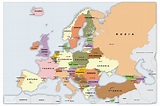 Mapa de Europa Occidental ~ World Of Map