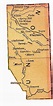 Union County New Mexico 1895 Map