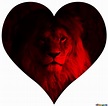 Red lion in heart Download free picture №117869